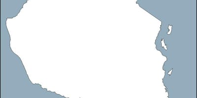 地図のタンザニアの概要